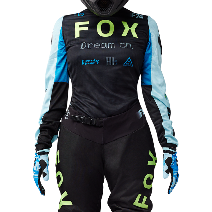 Maillot femme FOX 180 race spec noir 2025 | Oxmoto