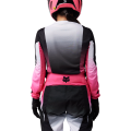 Maillot femme FOX 180 lean noir/rose 2025 | Oxmoto