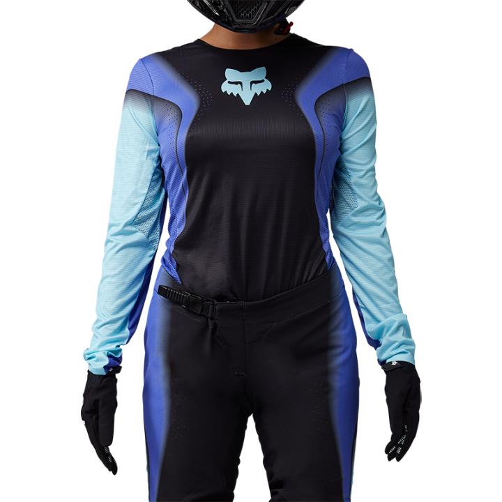 Maillot femme FOX flexair infinite noir 2025 | Oxmoto