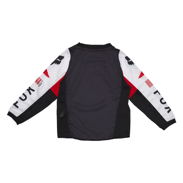 Maillot kid FOX 180 race spec rouge 2025 | Oxmoto