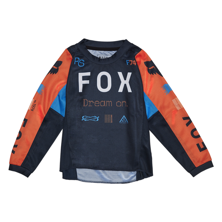 Maillot kid FOX 180 race spec midnight 2025 | Oxmoto