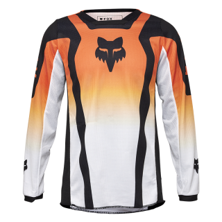 Maillot enfant FOX 180 lean orange 2025 | Oxmoto