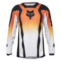Maillot enfant FOX 180 lean orange 2025 | Oxmoto