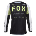 Maillot enfant FOX 180 race spec vert 2025 | Oxmoto