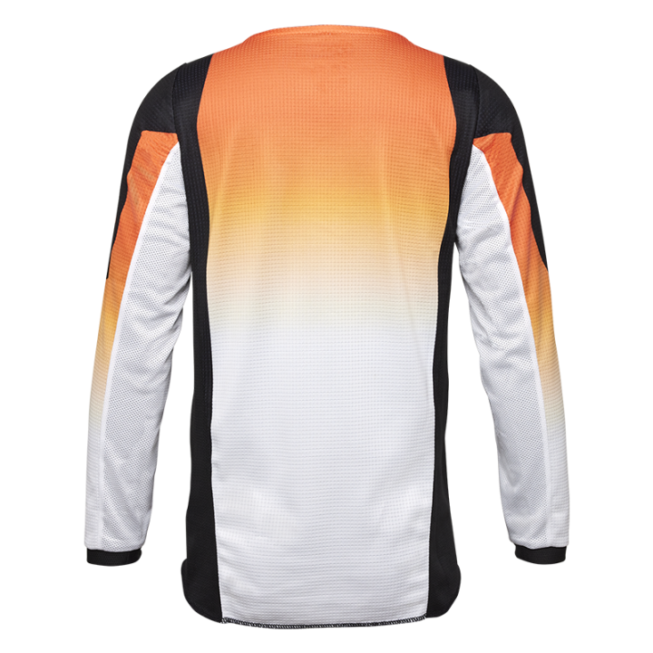 Maillot enfant FOX 180 lean orange 2025 | Oxmoto