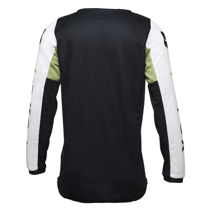 Maillot enfant FOX 180 race spec vert 2025 | Oxmoto
