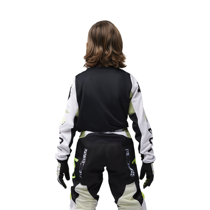 Maillot enfant FOX 180 race spec vert 2025 | Oxmoto