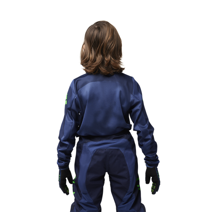 Maillot enfant FOX 180 taunt navy 2025 | Oxmoto