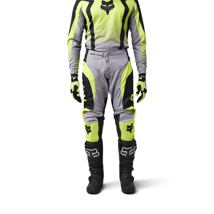 Pantalon FOX 180 lean jaune 2025 | Oxmoto