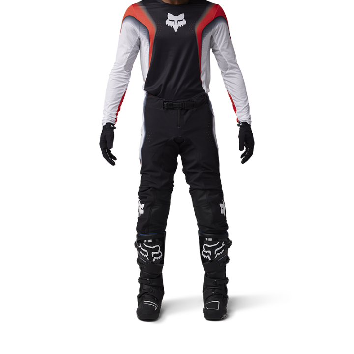 Pantalon FOX flexair infinite rouge 2025 | Oxmoto