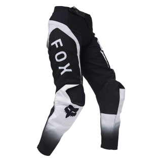 Pantalon enfant FOX 180 lean noir/blanc 2025 | Oxmoto