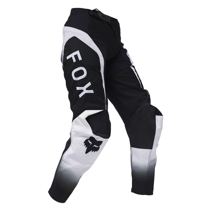 Pantalon enfant FOX 180 lean noir/blanc 2025 | Oxmoto