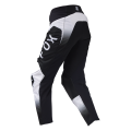 Pantalon enfant FOX 180 lean noir/blanc 2025 | Oxmoto