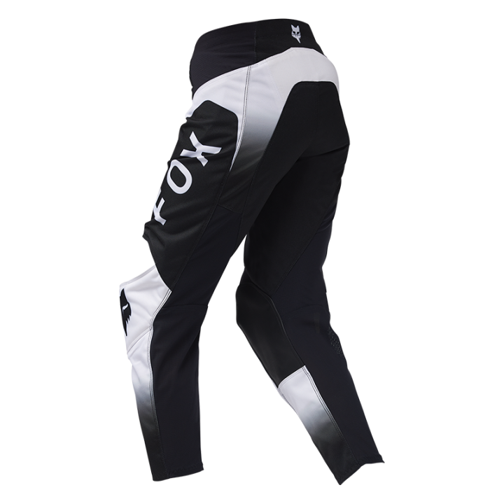 Pantalon enfant FOX 180 lean noir/blanc 2025 | Oxmoto