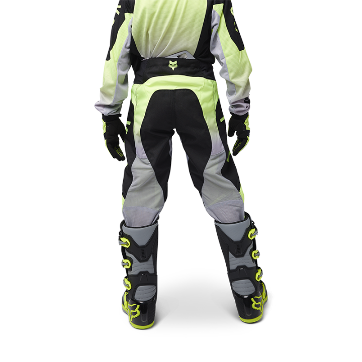 Pantalon enfant FOX 180 lean jaune 2025 | Oxmoto