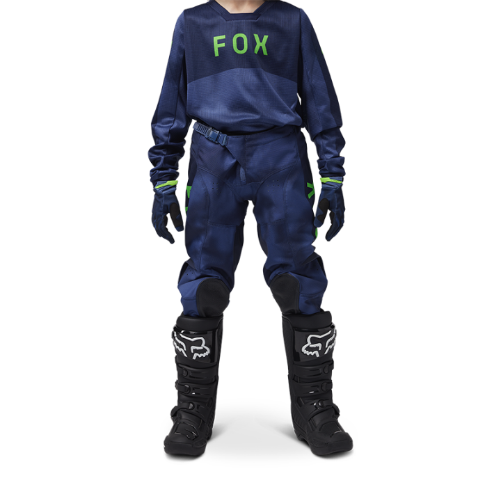 Pantalon enfant FOX 180 taunt navy 2025 | Oxmoto