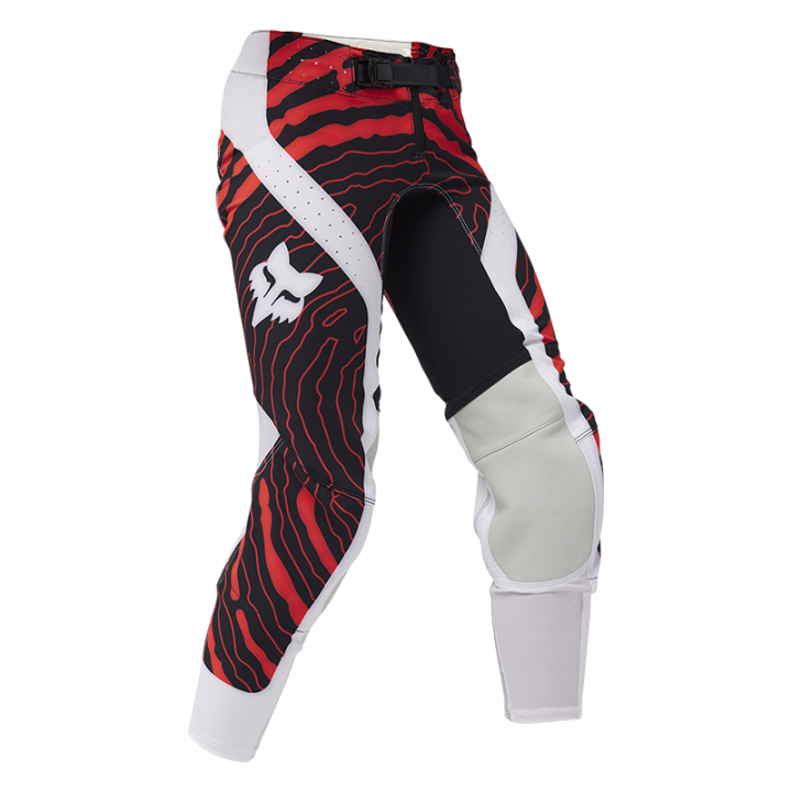 Pantalon enfant FOX flexair impression blanc 2025 | Oxmoto