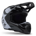 Casque FOX v1 lean noir 2025 | Oxmoto