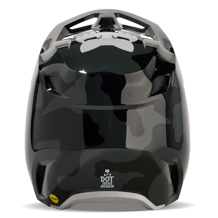 Casque FOX v1 bnkr noir/camo | Oxmoto