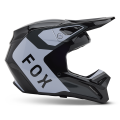 Casque FOX v1 lean noir 2025 | Oxmoto
