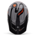 Casque FOX v1 emotion gris 2025 | Oxmoto