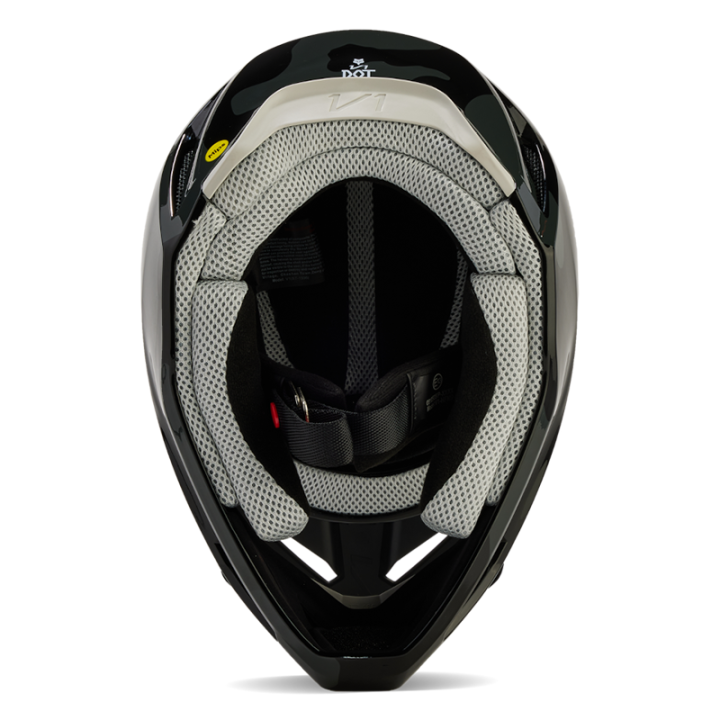 Casque FOX v1 bnkr noir/camo | Oxmoto