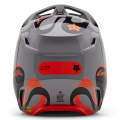 Casque FOX v1 emotion gris 2025 | Oxmoto