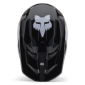 Casque FOX v1 lean noir 2025 | Oxmoto