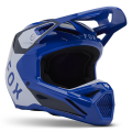 Casque FOX v1 lean bleu 2025 | Oxmoto