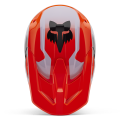 Casque FOX v1 lean orange 2025 | Oxmoto