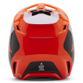 Casque FOX v1 lean orange 2025 | Oxmoto