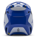 Casque FOX v1 lean bleu 2025 | Oxmoto