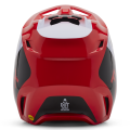Casque FOX v1 lean rouge 2025 | Oxmoto