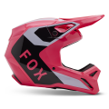 Casque FOX v1 lean rose 2025 | Oxmoto