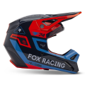 Casque FOX v1 race spec midnight 2025 | Oxmoto