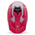Casque FOX v1 lean rose 2025 | Oxmoto