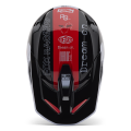 Casque FOX v1 race spec rouge 2025 | Oxmoto