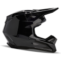 Casque FOX v1 solid noir | Oxmoto