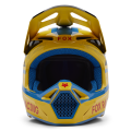 Casque FOX v1 race spec jaune 2025 | Oxmoto
