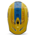 Casque FOX v1 race spec jaune 2025 | Oxmoto