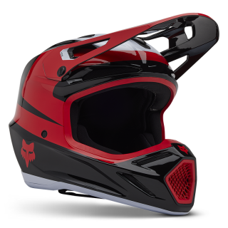Casque FOX v3 divider noir 2025 | Oxmoto