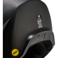 Casque FOX v1 solid noir mat 2025 | Oxmoto