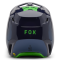 Casque FOX v1 taunt navy 2025 | Oxmoto