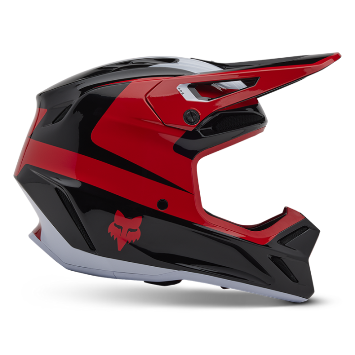 Casque FOX v3 divider noir 2025 | Oxmoto