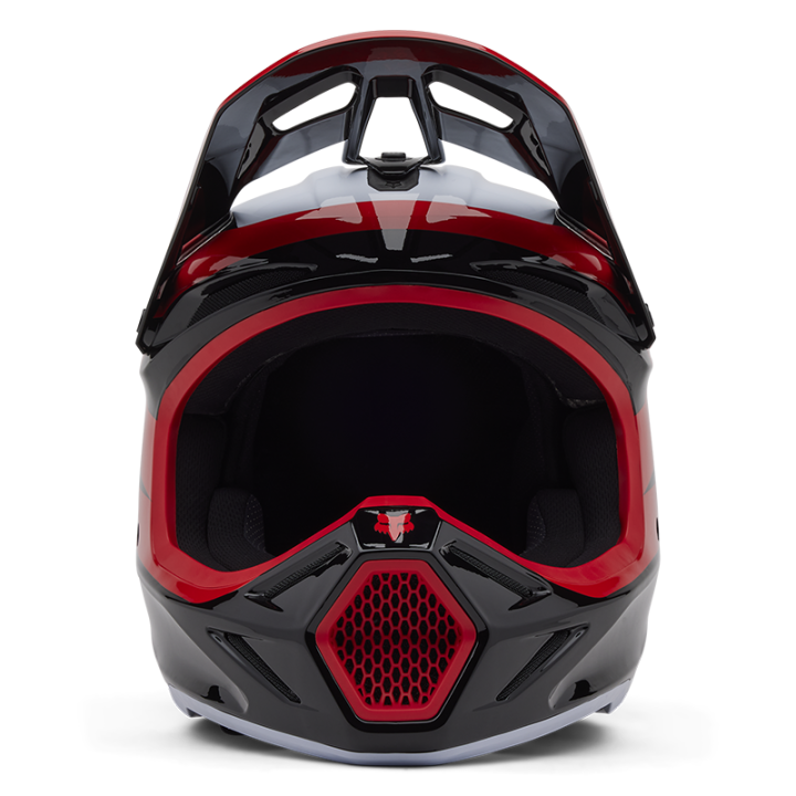 Casque FOX v3 divider noir 2025 | Oxmoto