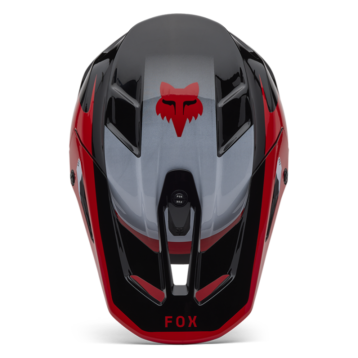 Casque FOX v3 divider noir 2025 | Oxmoto