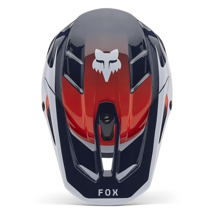 Casque FOX v3 divider midnight 2025 | Oxmoto