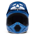 Casque FOX v3 divider bleu 2025 | Oxmoto