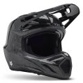 Casque FOX v3 rs carbon solid noir | Oxmoto