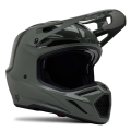 Casque FOX v3 rs carbon solid gris 2025 | Oxmoto